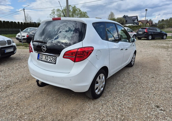 Opel Meriva cena 22900 przebieg: 169000, rok produkcji 2010 z Augustów małe 379